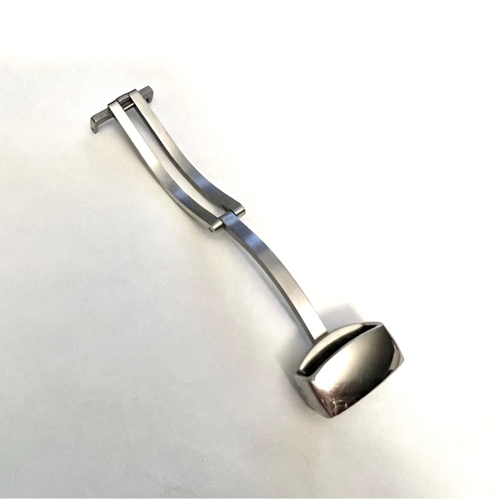 Movado 14mm Stainless Steel Watch Deployment Buckle